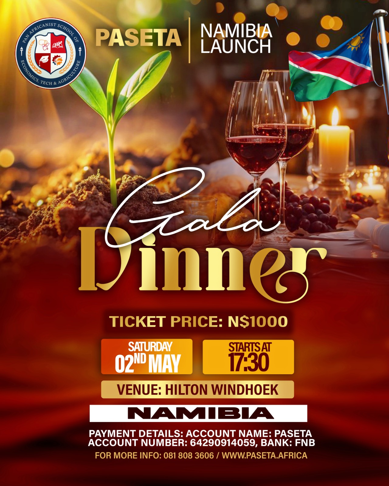 PASETA Namibia Gala Event